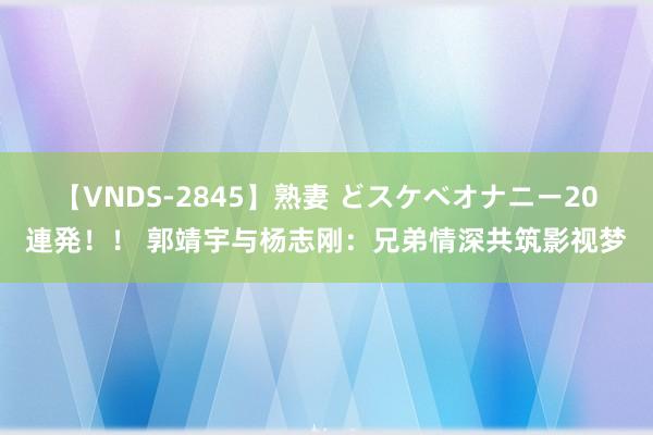 【VNDS-2845】熟妻 どスケベオナニー20連発！！ 郭靖宇与杨志刚：兄弟情深共筑影视梦